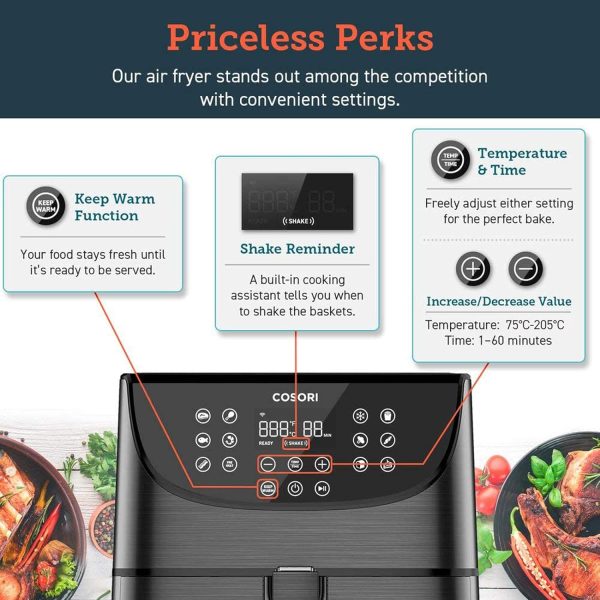 سرخکن بدون روغن COSORI Smart Air Fryer Oven