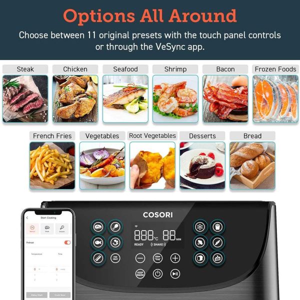 سرخکن بدون روغن COSORI Smart Air Fryer Oven