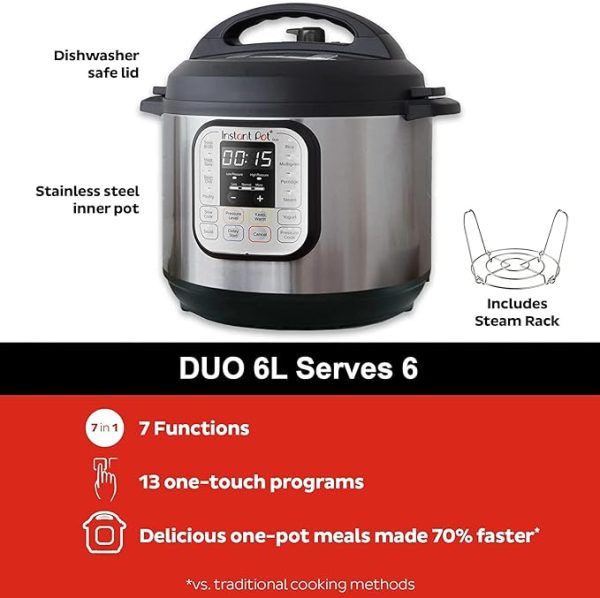 زودپز برقی Instant Pot مدل DUO6