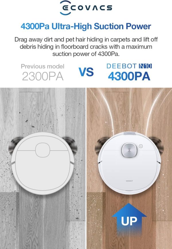 جاروبرقی رباتیک ECOVACS مدل DEEBOT N10