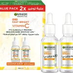 سرم روشن کننده صورت گارنیه Fast Bright بسته ی 2عددی