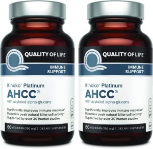 صفحه ی اصلی 21 مکمل AHCC Kinoko Platinum اصل آمریکا