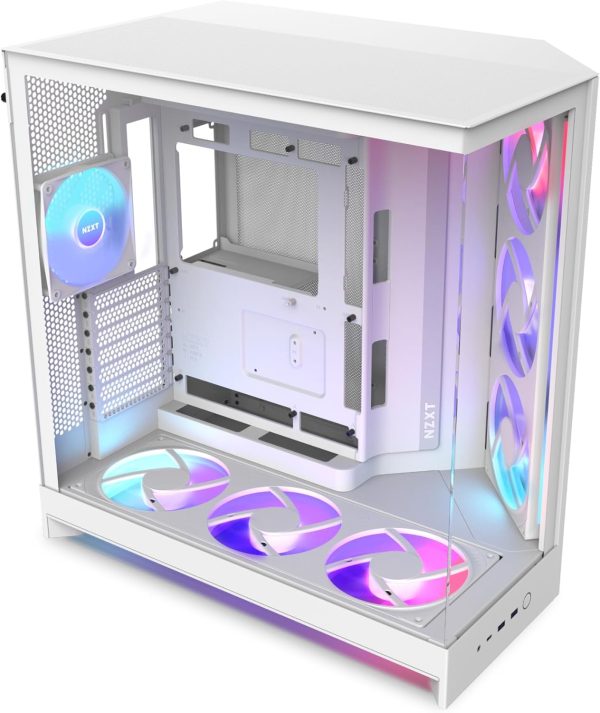 71GUYZWzSyL._AC_SL1500_ کیس NZXT H9 Flow RGB+