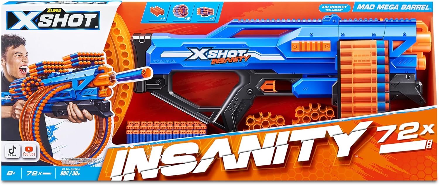 تفنگ X-Shot Insanity Blaster